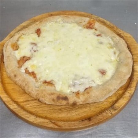 プレーン 約21cm×3枚セット 高山村産小麦粉ハナマンテン100%使用の手作りピザ[配送不可地域:離島]