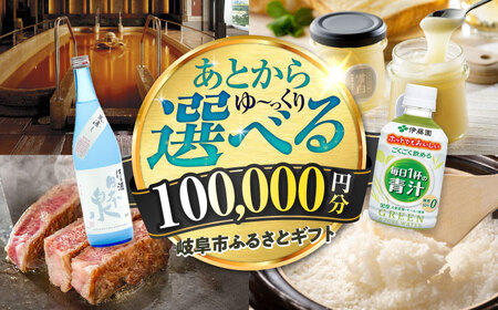 [あとから選べる] 岐阜県岐阜市ふるさとギフト 寄附金額10万円分 飛騨牛 トイレットペーパー 日本酒 スイーツ コーヒー 岐阜市 / 岐阜市ふるさと納税[ANFT019]