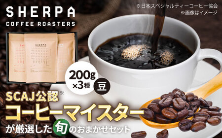 R[q[ SHERPA COFFEE ROASTERS G߂̂߂܂Zbg 200g×3pbN  ݕ hN 蓤 򕌎s / [ANGC004]