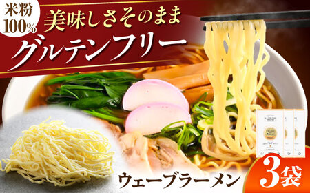 [グルテンフリー] のど越しツルツル! 米粉ラーメン ウェーブ グルテンフリー ヌードル 岐阜市 / 小林生麺株式会社[ANGM002]