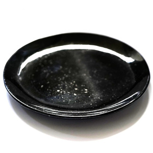 [on-dish]天然御影石のお皿 round plate 直径17cm
