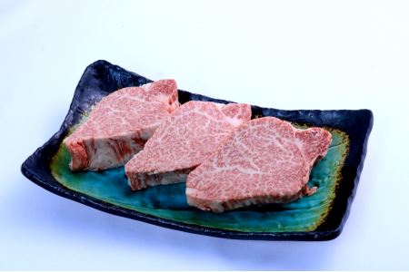 A5飛騨牛『ヒレ肉(3枚)』ステーキ 牛肉 | ヒレ