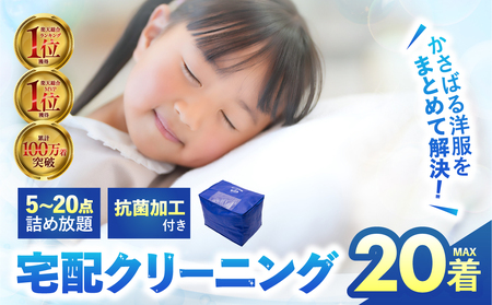 衣類 クリーニング 20点|クリーニング