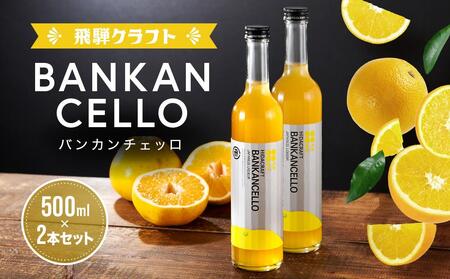 バンカンチェッロ500ml 2本セット | 和製リキュール 河内晩柑 アルコール 酒 サワー 有限会社森瓦店 MM023