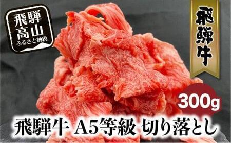 [10月発送]飛騨牛 A5等級 切り落とし 小間切れ A5ランク A5 5等級 肉 黒毛和牛 ブランド牛 300g 飛騨高山 ながせ食品 FH001VC10