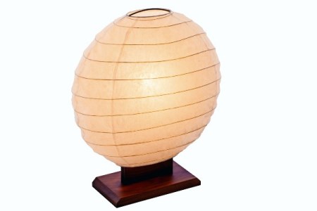 ＆ｏｎ（楕円型提灯） 四角ベース  柿下木工 モアレ   飛騨高山 TR3670