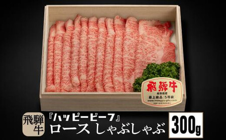 飛騨牛 A5等級 ロース 300g 発送時期が選べる 年内発送 しゃぶしゃぶ 飛騨牛 ブランド牛 A5ランク ハッピープラス 飛騨高山 JQ010VC13