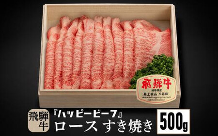 飛騨牛 A5等級 ロース 500g すき焼き |牛肉 肉 和牛 飛騨牛 ブランド牛 A5ランク 人気 国産 おすすめ お取り寄せ グルメ ハッピープラス 飛騨高山 JQ018VC13