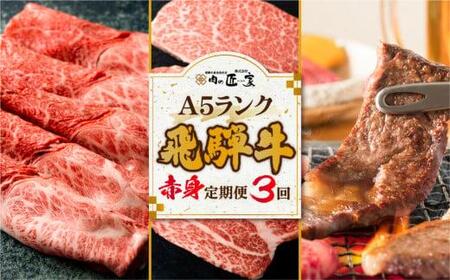 肉の匠家 飛騨牛 定期便 3カ月 ( ステーキ すき焼き 焼肉 ) ヒレ ヒレステーキ 肉の匠家 BV101〔国産和牛定期便 牛肉定期便 ステーキ 飛騨牛定期便 3回〕