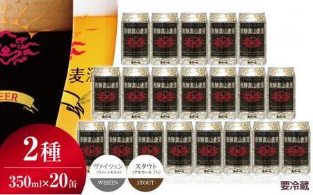 飛騨高山麦酒 ホワイト・ブラック 飲み比べ20缶セット 350ml×20本 2種 地ビール ビール 麦酒 クラフトビール 飛騨高山 缶ビール