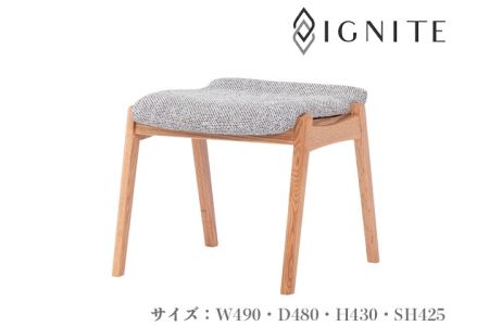  イグナイト スツール[オーク材]JIG-DSO192 PNO/DバトンW