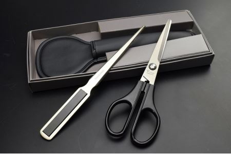  デスクアソート2点セット(はさみ・ペーパーナイフ) Vロード(DA-11)