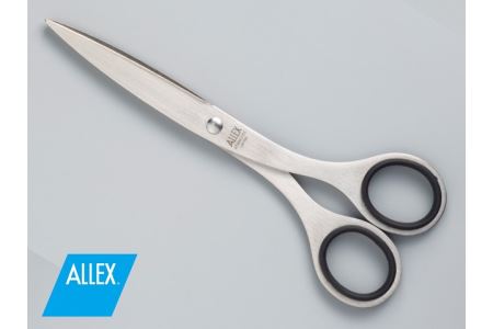 H7-159 ALLEX 事務用はさみ（中）【ブラック】（ S-165 11102B）