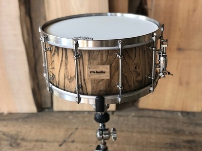 [高島屋選定品][koikedrums] 栗の木 スネアドラム(14"×6.5")