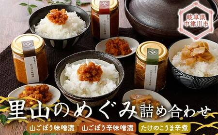 「里山のめぐみ」3商品詰め合わせ ヤマツ食品