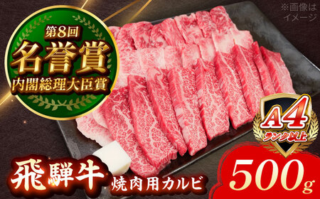 飛騨牛 焼肉用 カルビ 500g [AZDE003] 焼肉 バーベキュー