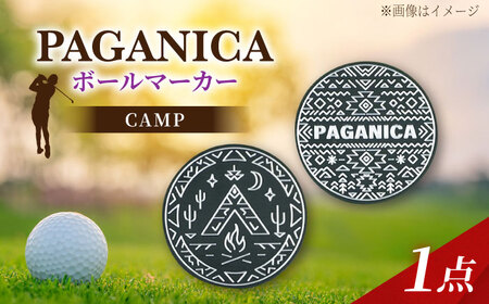 ボールマーカー CAMP [PAGANICA TOOLS] 瑞浪市 / ジオニック ゴルフ ギフト 高級[AZBQ159]