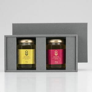 珠玉の百花と早春の初搾り(はちみつ)各180g_調味料 はちみつ ハチミツ 蜂蜜_