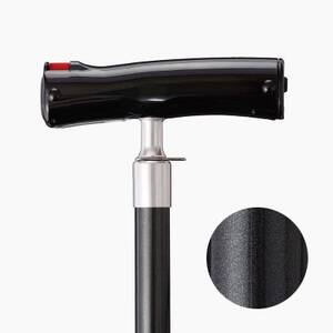 電動伸縮杖「のび太くん」パールブラック(BK)_雑貨 _