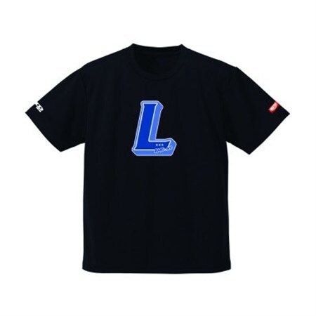 JTTA公認　卓球ユニフォーム【男女兼用(ドライ):Mサイズ】アルファベット　L　ブラック_装飾品・工芸品  洋服 _【1566490】