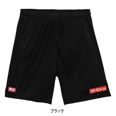 JTTA公認　卓球ユニフォーム【男女兼用:Sサイズ】BMDパンツ2　ブラック【1660966】