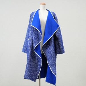 リバーシブルコート[青]