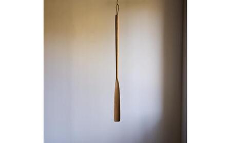 [受注生産]靴べら ブラックチェリー/oil finish(ラタン巻き) 1本 / 靴ベラ 靴べら 木製 ラタン ナチュラル 雑貨 靴 使いやすい おしゃれ インテリア 木目調 デザイン ギフト 贈答 / 恵那市 / ROYAL STAGE[AUEB045]