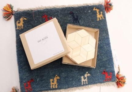 M19S06 木のおもちゃ 東濃ひのきの無塗装ブロック 「ジオブロック」 