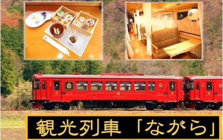 観光 列車 「 ながら 」 ランチ プラン 予約券( 乗車券 )(シングル)| 長良川鉄道 M72S06