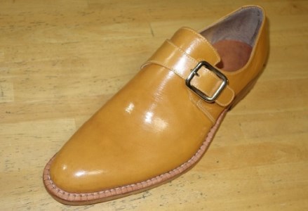 ハンドメイド の オーダー 紳士 革 靴(モンクストラップ) | 工房Sei M188S05