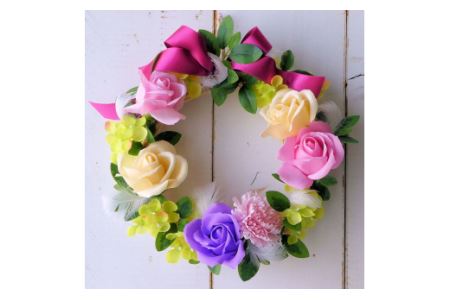 278 「花香るリース」スイートライラック