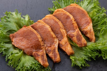 トンテキ用豚ロースのみそ漬け 100g×5枚