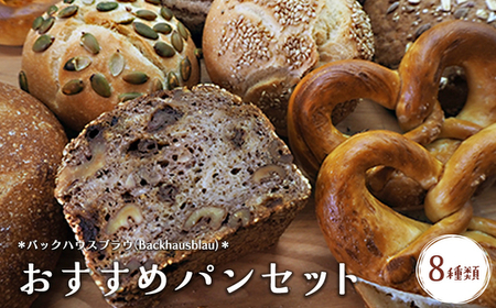 バックハウスブラウ(Backhausblau)おすすめパンセット8種類 | パン ぱん ドイツパン パンセット ベーカリーセット 詰め合わせ 食べ比べ 朝食 冷凍 冷凍パン 送料無料 岐阜県 瑞穂市 ※離島への配送不可