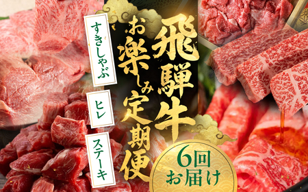 [定期便]飛騨牛お楽しみ定期便 6回 肉 定期便