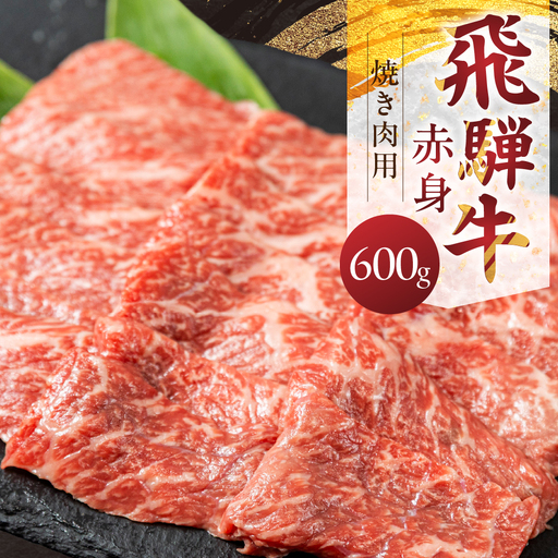 飛騨牛もも 600g 焼き肉用 山武商店 焼き肉