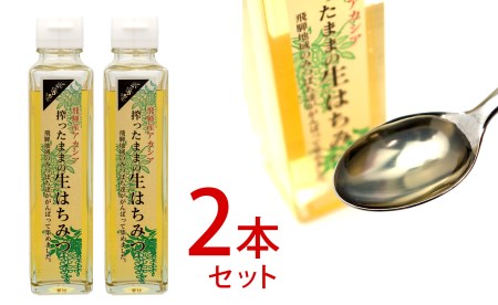 飛騨産 搾ったままの生はちみつ アカシアはちみつ 2本(200g×2)国産 蜂蜜[Q934pi]