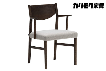 カリモク家具『ダイニングチェア・肘小』CW4311 [1278]新生活 新生活 カリモクカリモク家具