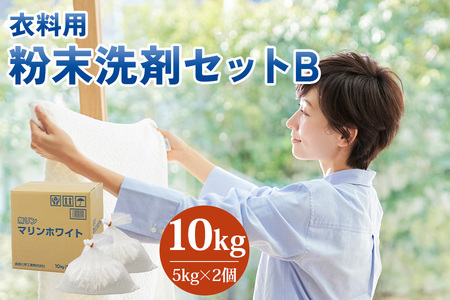 生活応援] 粉末洗剤セットB (衣料用 5kg×2個) [0579] | 岐阜県本巣市 