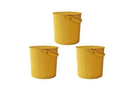 フタ付きバケット3個セット