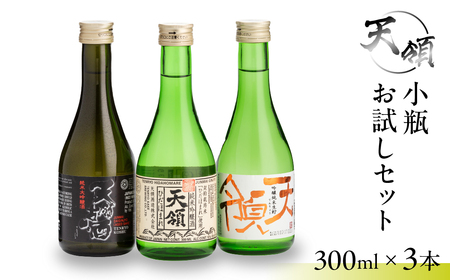 [年内順次発送]小瓶 お試しセット(300ml×3本)純米吟醸 純米大吟醸 お酒 酒 日本酒 下呂市 天領酒造 天領 年内配送 年内発送 年内に届く[2-24n]