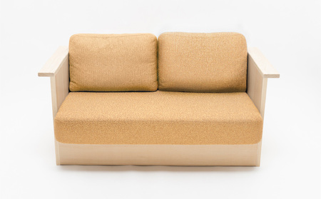 センの木の家具 Kigakiku Sofa(T-9073 イエロー)