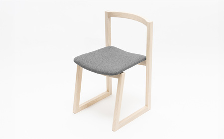 センの木の家具 Chair03(T-9072 グレー)