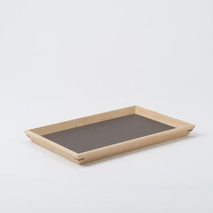 [木と暮らしの工房]シラカバ・トレー [サイズ:S/カラー:Brown(茶)]