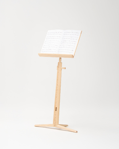 [木と暮らしの工房]シラカバ譜面台