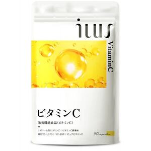 ビタミンCサプリメント ILUS リポソームビタミンC配合 ビタミンC1,000mg 30日/90粒【1490398】