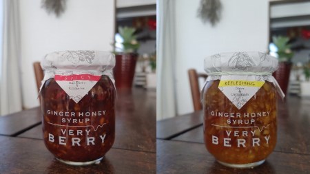 GINGER HONEY SYROP VERY BERRY 小瓶2本セット