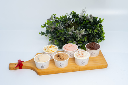 Lit GELATO 定番フレーバー ジェラート 6個セット アイス 詰め合わせ 手作り 人気ジェラート