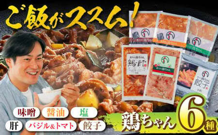 黒川の鶏ちゃん 食べ比べセット 6種 鶏肉 味噌 醤油 下味 餃子 白川町 / 旨々工房黒川[AWBF002]