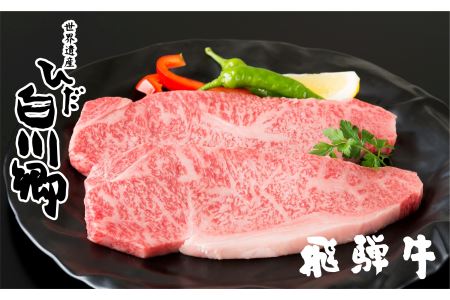飛騨牛ステーキ[至福]霜降り肉 赤身肉 ステーキ ひと口ステーキ 希少部位[S394]