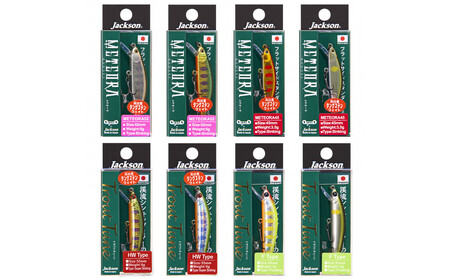 ジャクソン 渓流ルアーセット2 ルアー4個[釣り具 ルアー アウトドア キャンプ]◆